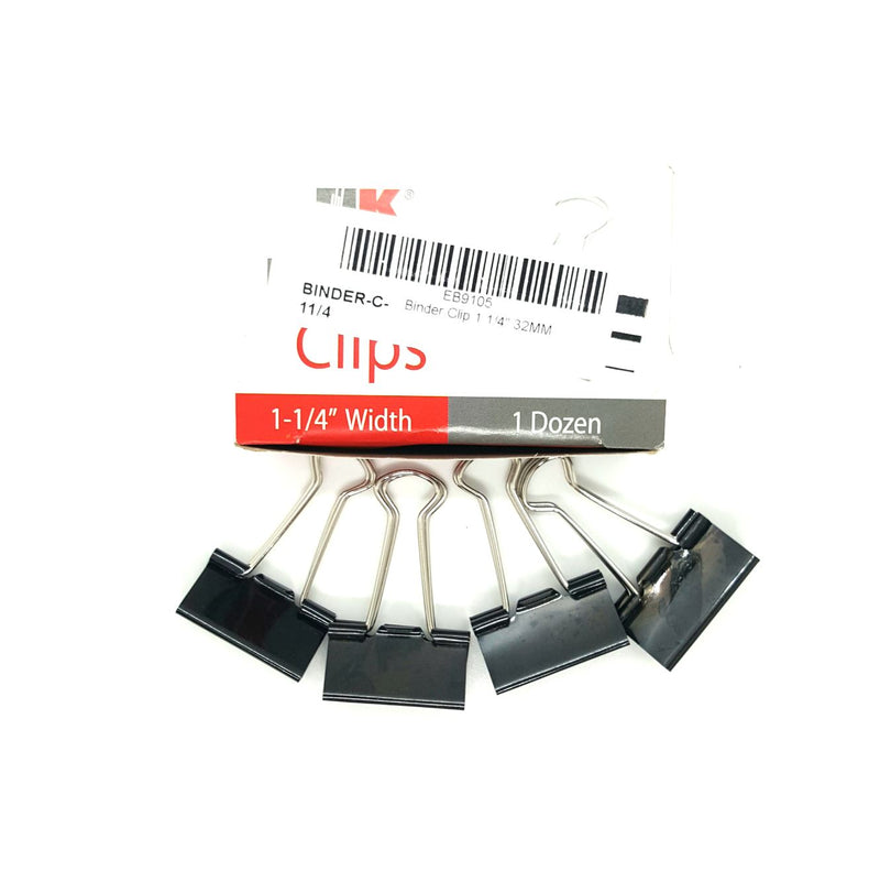 UK Binder Clip 1 1/4" 32MM