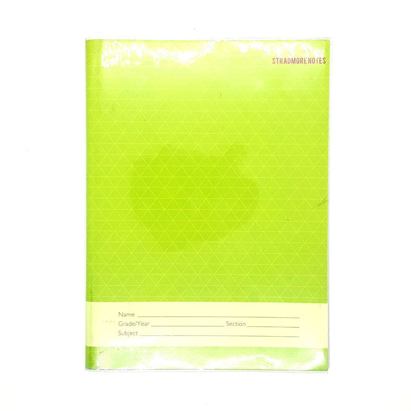Stradmore Notes Writing Notebook 80Lvs with Margin/ Plastic