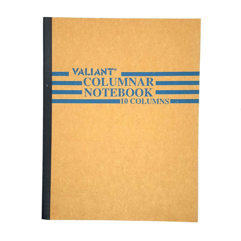 Valiant Columnar Notebook 10 Columns