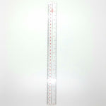 Ruler 12" Transparent