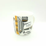 Porcelain  "Urban Life" Mug
