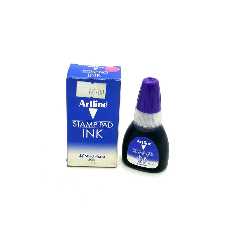 Artline Stamp Pad Ink Purple 20ml