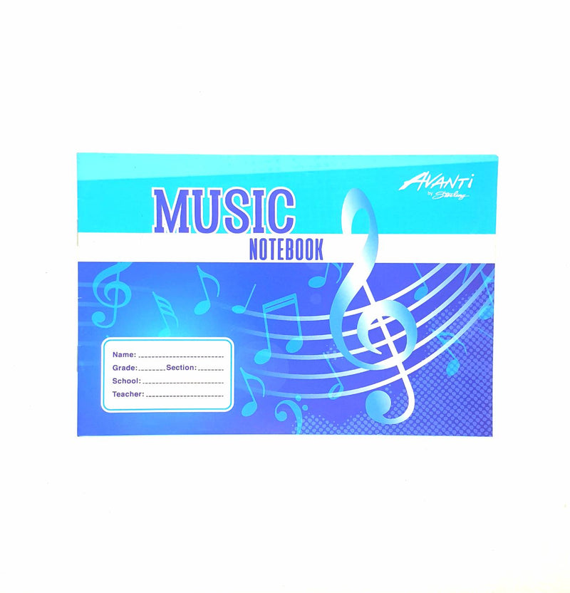 Avanti Music Notebook – [OFFICEMONO]