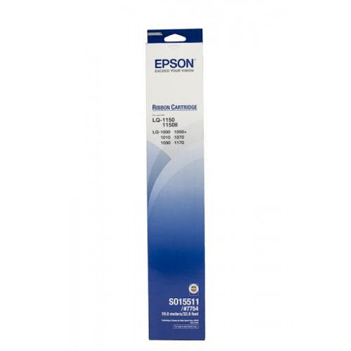 Epson C13S015511 - Ribbon Cartridge For LQ-1000, 1050, 1050+, 1010, 1070, 1070+ (Black)