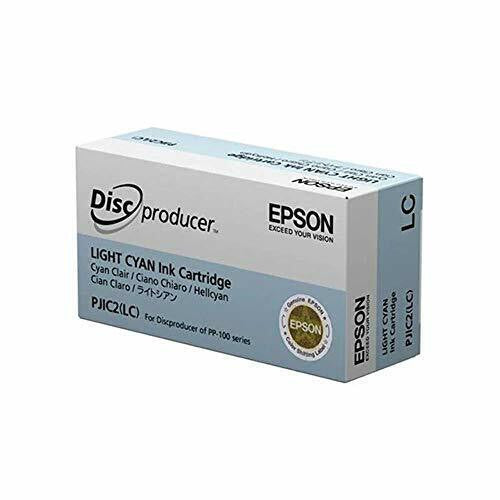 Epson C13S020448/ PJIC2(LC) Light Cyan OEM Genuine Inkjet/Ink Cartridge for Epson Discproducer Disc Publisher (PP-100)