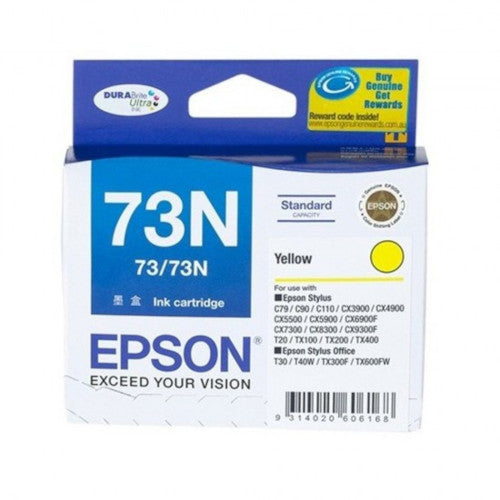 Epson 73N Yellow Original Ink Cartridge C13T105490