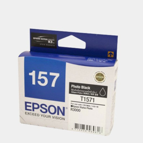 Epson 157 Photo Black Ink Cartridge Genuine C13T157190
