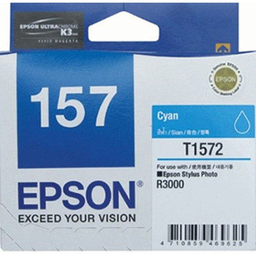 Epson 157 T1575 Light Cyan Genuine Ink Cartridge C13T157590