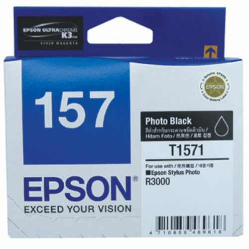 Epson 157 Light Black Ink Cartridge Genuine C13T157790
