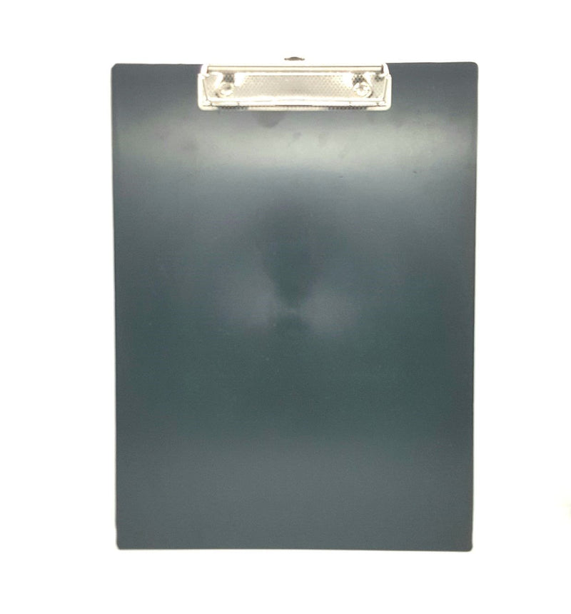 Clipboard Long with cover Black-Leatherette