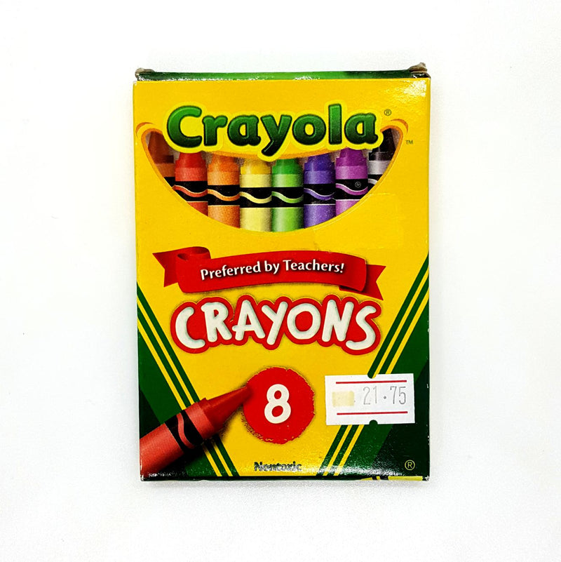 Crayola Crayons 8 colors Single