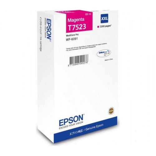EPSON C13T752390 Magenta Standard Cartridge for  WF-6091