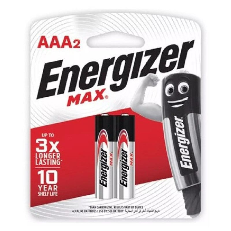 Energizer Max AAA Alkaline Batteries