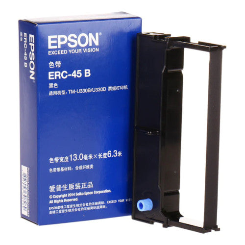 Epson ERC-45 (Black) Ribbon Cartridge For TM-U330B ERC 45 (B) C43S015653