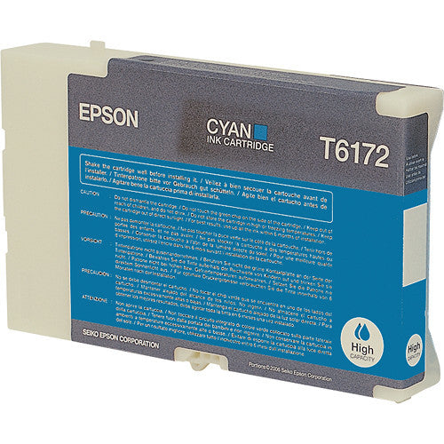 Epson High Yield Cyan Ink Cartridge For B-510DN Printer T617200