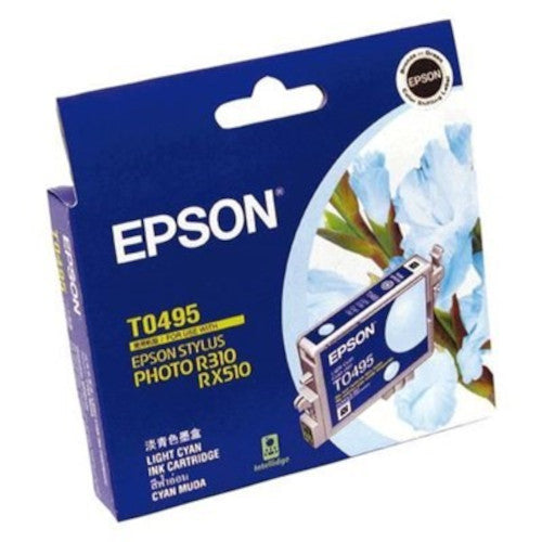 Epson Ink Cartridge Light Cyan R210 / R310 / RX510 / RX630 / R350 / R230 Ink Cartridge for T0491 - T496 T049590