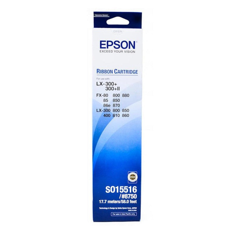 Epson S015516 #8750 Ribbon Cartridge