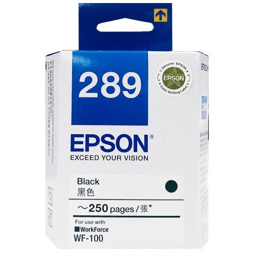 Epson T289 - Black Ink Cartridge | Compatible with: Epson WorkForce WF-100 | C13T289190