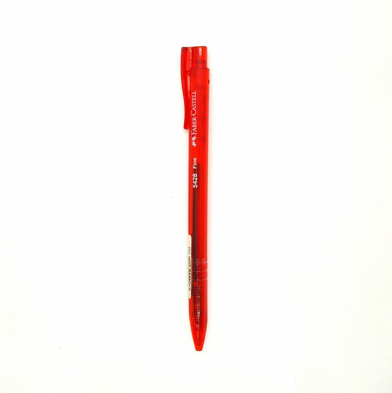 Faber Castell Retractable Red 5428 Fine