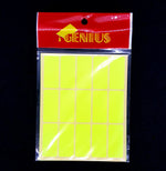 Genius Sticker Paper Matte Rectangle  21699-1