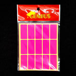 Genius Sticker Paper Matte Rectangle 21699-3