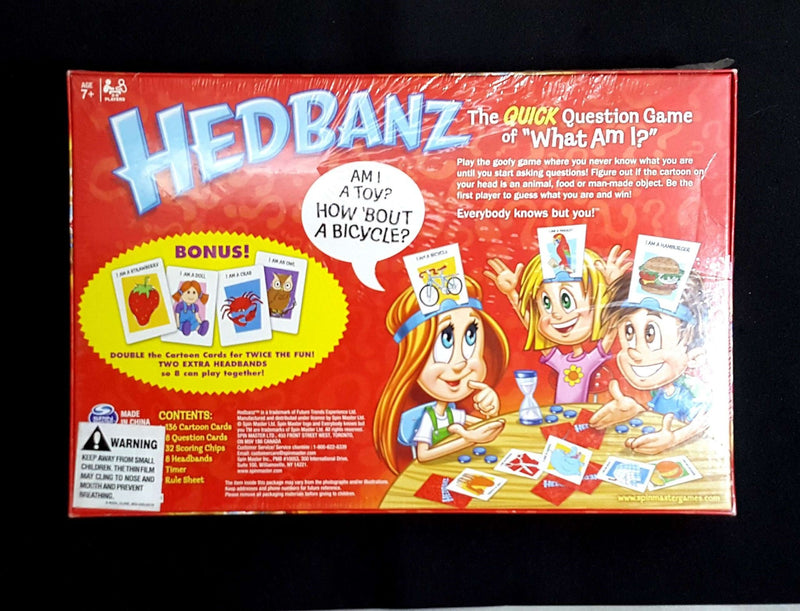 Hedbanz Board Game