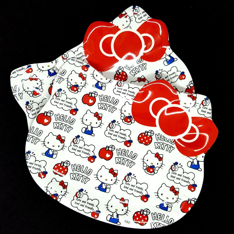 Hello Kitty Plate with Red Ribbon (1pc)