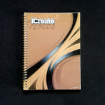 Icreate Spiral Notebook 197x145mm 80 sheets