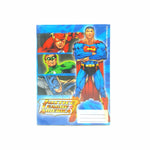 Inotes Justice League Writing Notebook 200x148mm 80 Lvs with plastic cover