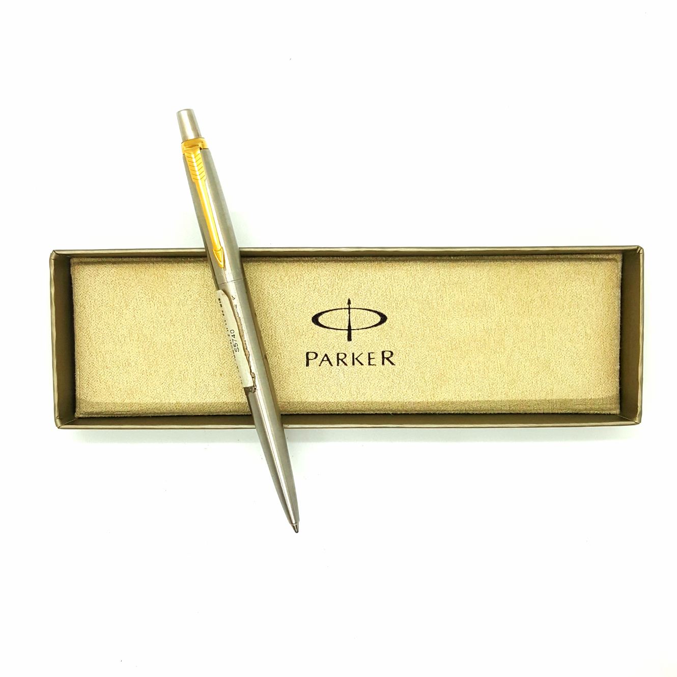 Jotter Stainless Steel Gold Trim Ballpoint 56445