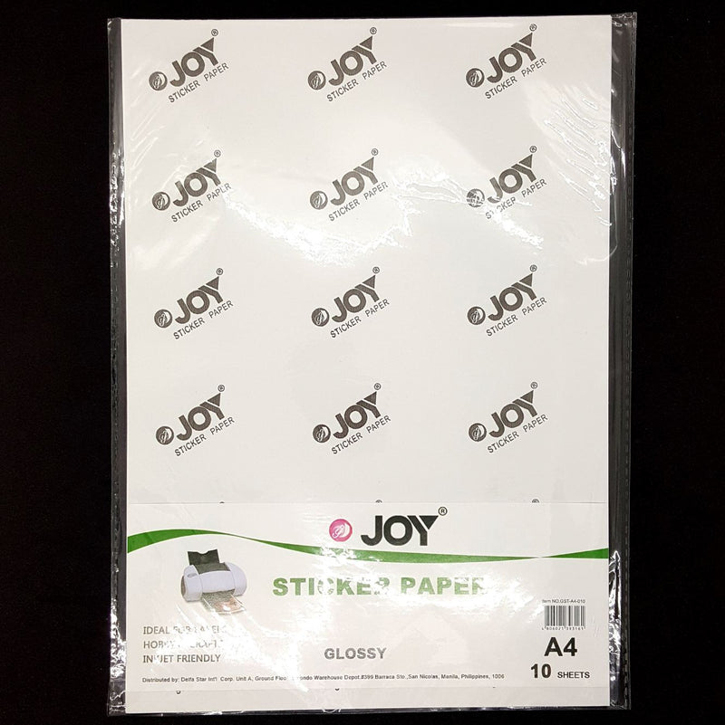 Joy Sticker Paper Glossy A4