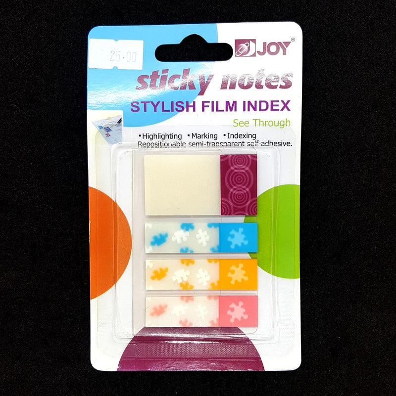 Joy Sticky Notes Floral Pattern 125's 2.4 x 4.5 x 1