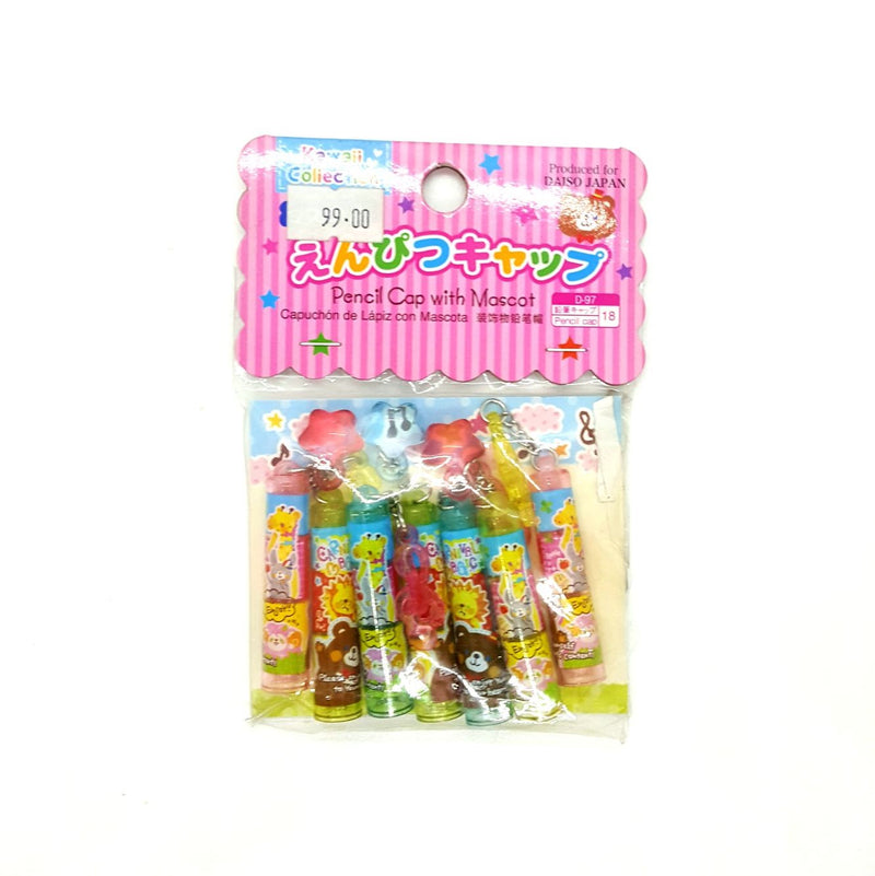 Kawaii Collection Stationary Pencil Cap with Mascot