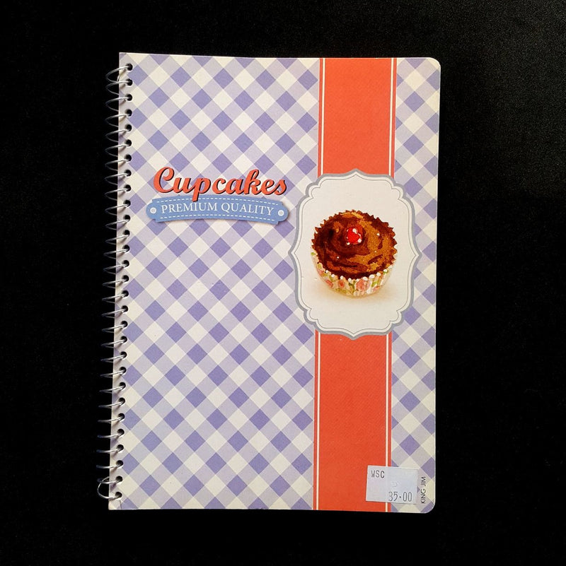 King Jim Cupcakes Premium Quality Spiral Composition Notebook 212 x 149mm 80 Leaves (KCC-80)