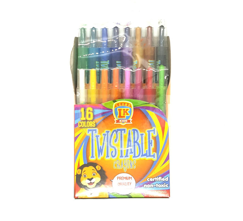 Leone Kids Twistable Crayons 16 colors