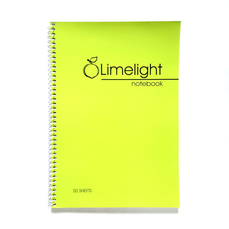 Limelight Spiral Notebook LS 7-50 178x254