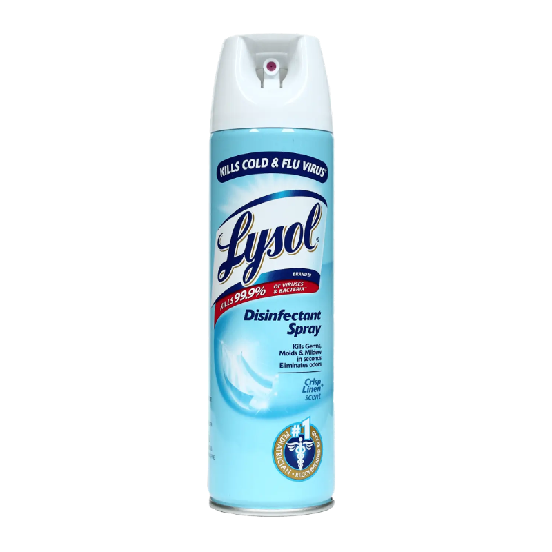 Lysol Disinfectant Spray Crisp Linen Scent 340g