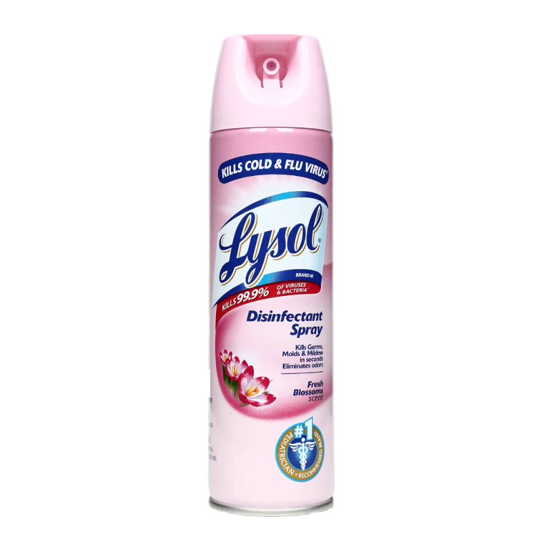 Lysol Disinfectant Spray Fresh Blossoms 340g Officemono 