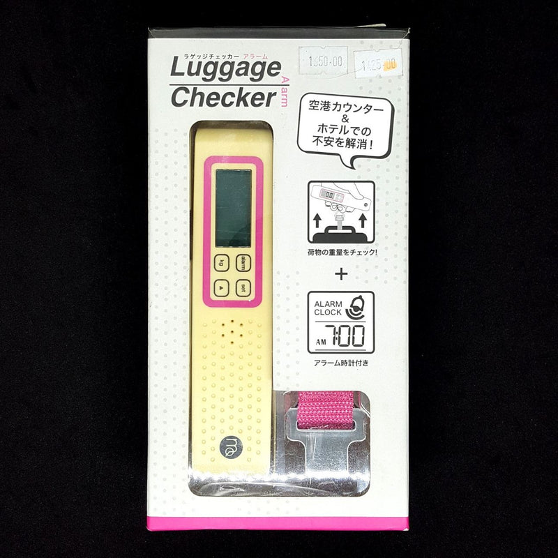 Maquino Luggage Checker Pink LCAWP-B01