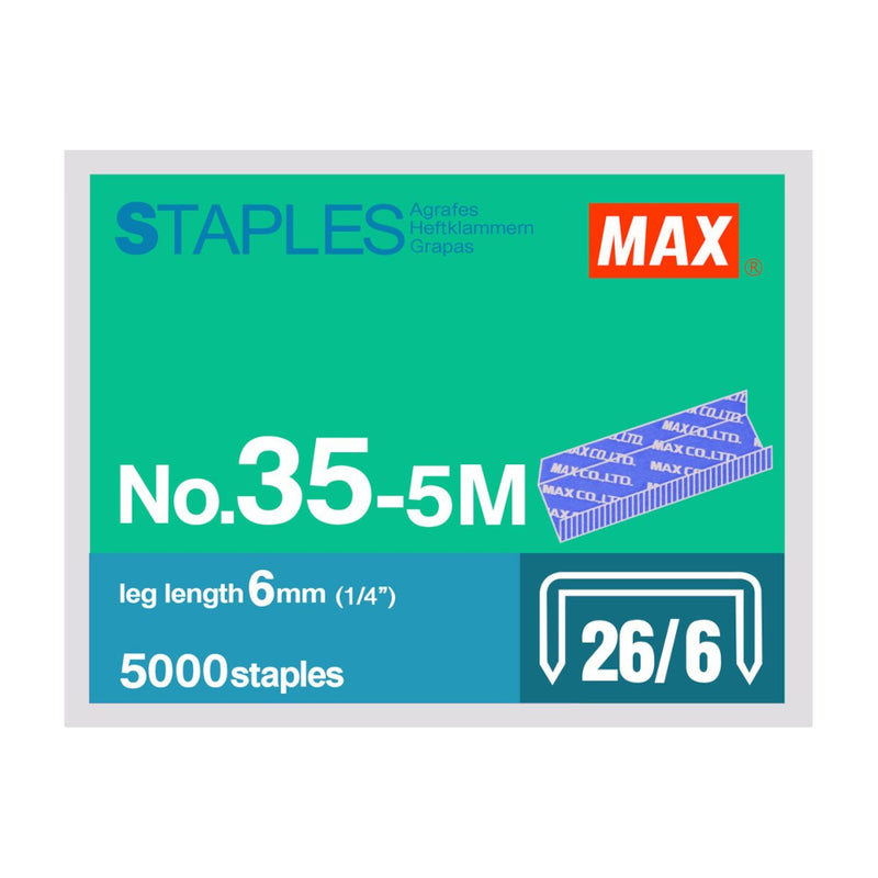 Max No. 35-5M Staples