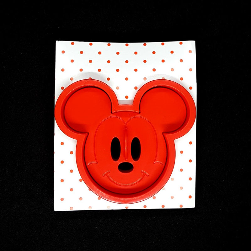 Mickey Mouse Bread Cutter Color Red