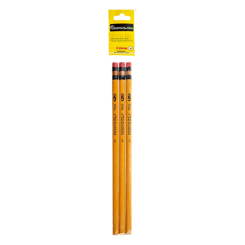 Mongol Pencil #2 Set of 3