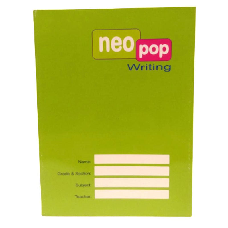 Neopop Writing Notebook 80Lvs – [OFFICEMONO]