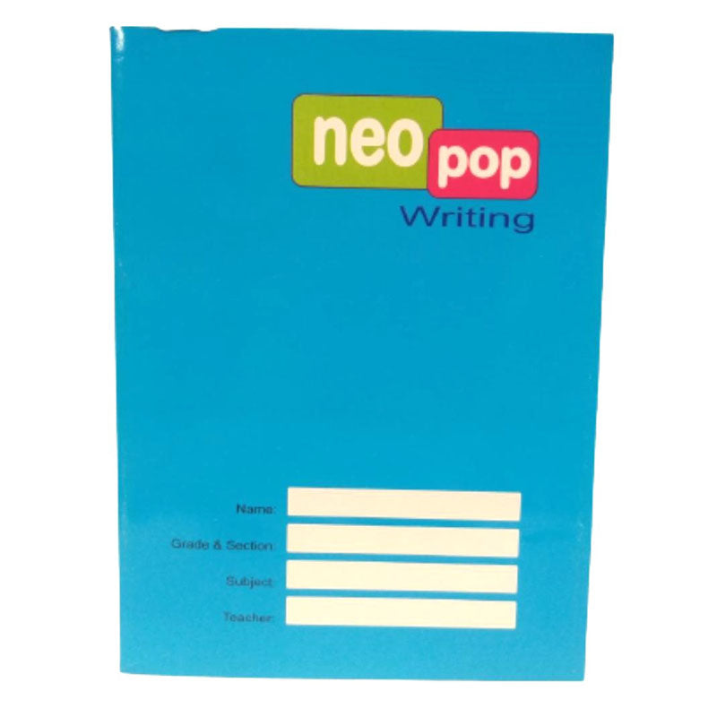 Neopop Writing Notebook 80Lvs – [OFFICEMONO]