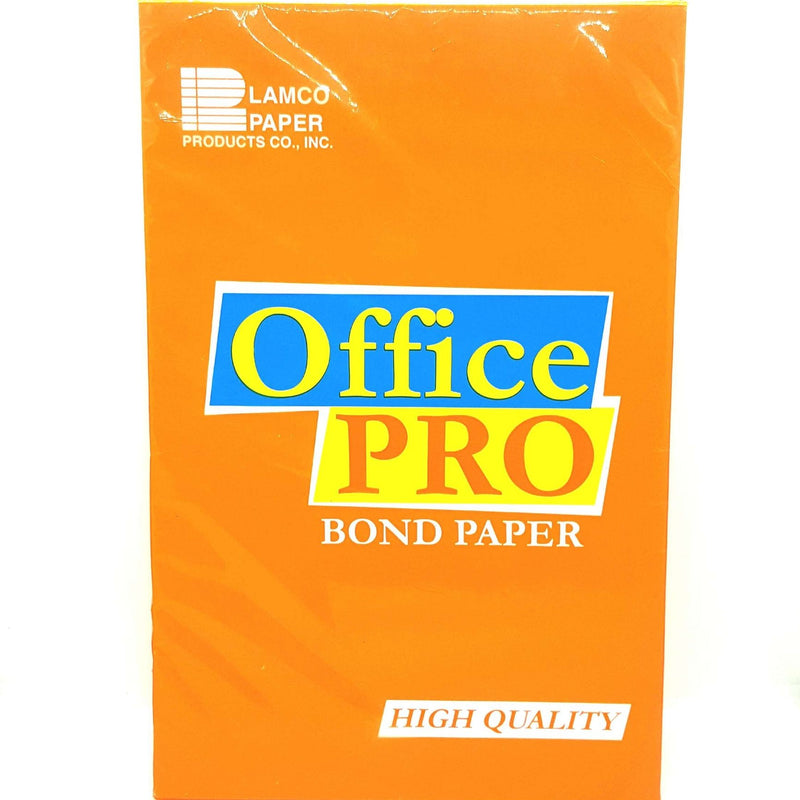 Office Pro Bondpaper 70Gsm Orange Packing (500 Sheets)