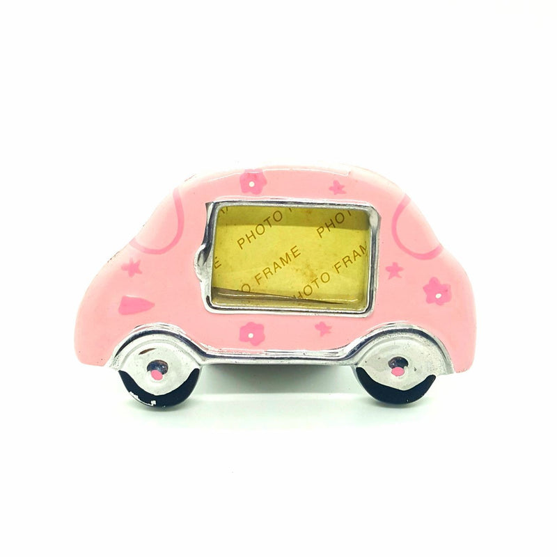 Pink Crib Photo Frame with Silver Ph (YL129040A)
