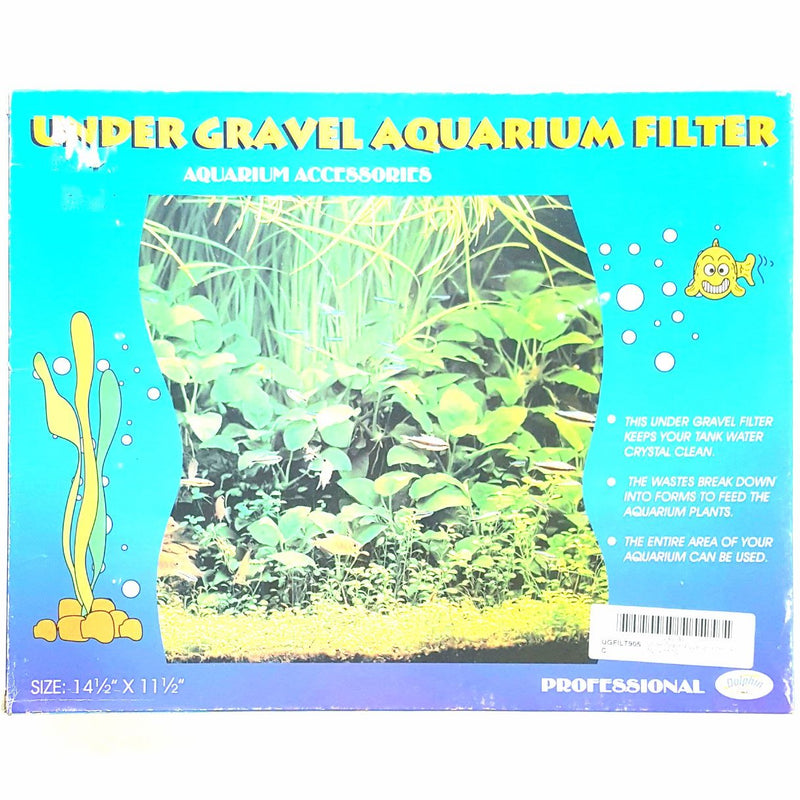 Professional Under Gravel Aquarium Filter 14 1/2"x 11 1/2"