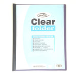Starfile Deep Color Clear Slide Folder 8 1/2x11"