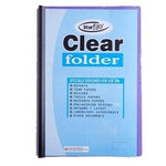 Starfile Dp Color Clear Slide Folder 8 1/2x13"