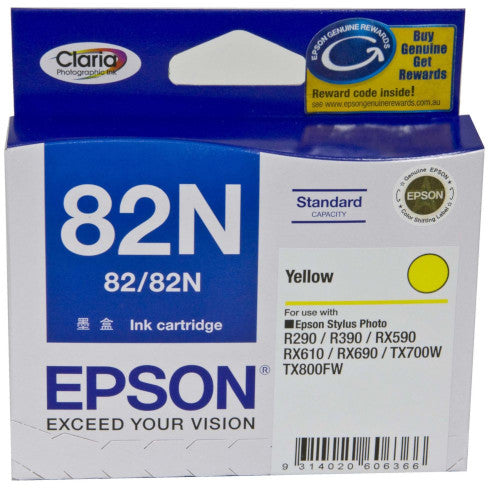 Epson 82N Black Ink Cartridge (T112190) SP R270 / R290 / R390 / RX5